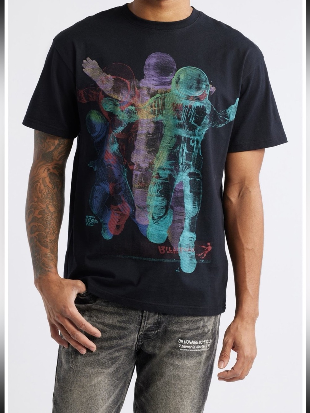 Billionaire boys club BB Astro Lines Graphic T-Shirt L